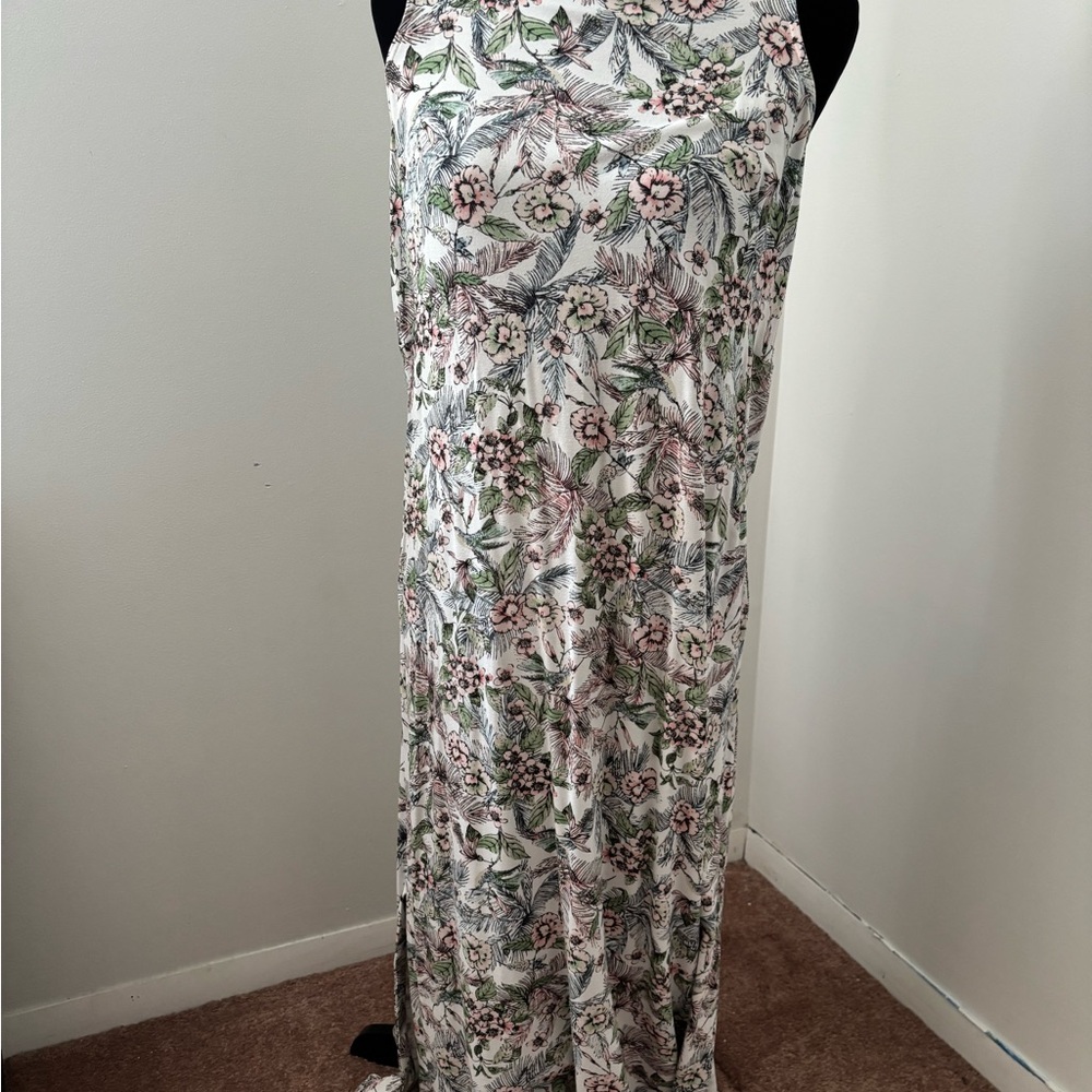 J. Jill Floral Print Maxi Skirt